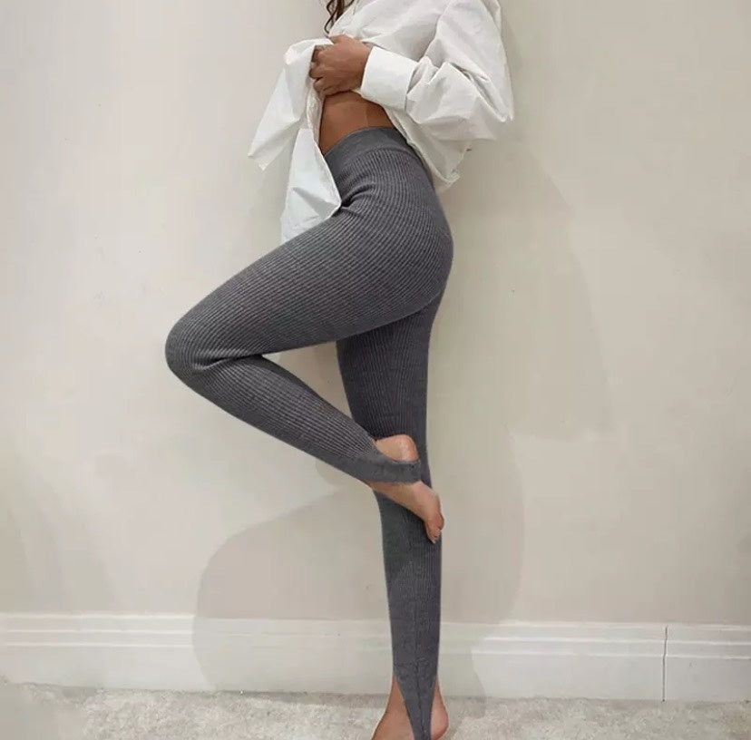 Leggings Women Cotton Fitness Basic Pants Skinny Leggings - Premium 0 from Kay Store - Just $17.90! Shop now at Kay Store